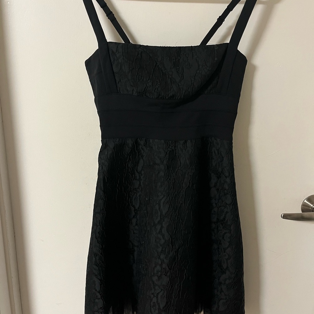BCBGMaxAzria Elegant Black Mini Dress